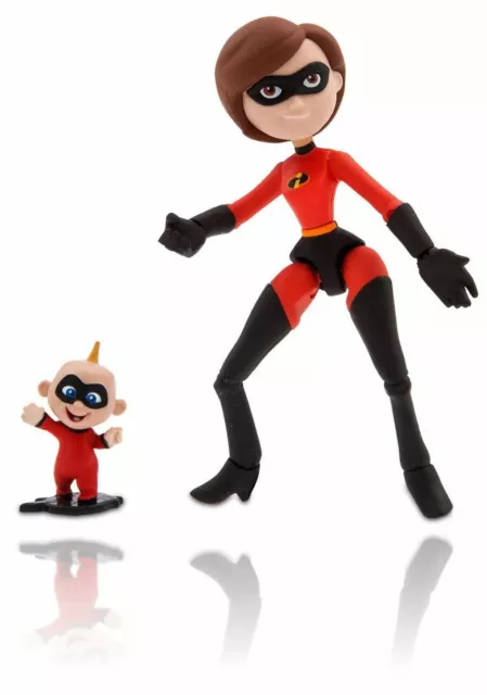 Pixar Toybox  Mrs Incredible and Jack-Jack Figures  Set of 2  Disney Store