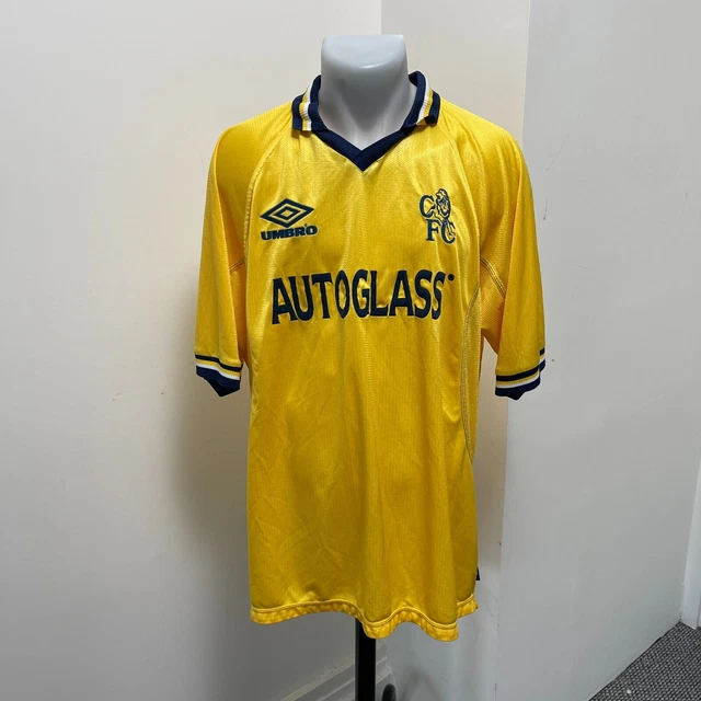 Chelsea 1998/00 Umbro Football Shirt Jersey Third 3rd XXL 90s Vintage