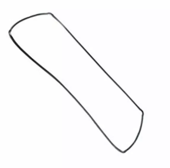 Main Oven Cooker Door Seal for Ariston Hotpoint Indesit Creda C00081579