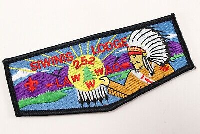 Siwinis Law Wac Lodge 252 OA Order of Arrow WWW Boy Scouts of America Flap Patch