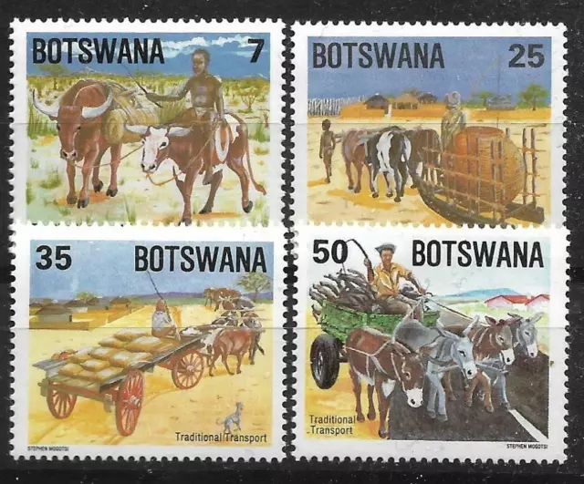 Botswana Mi 341/344  postfrisch,  S3-22-19