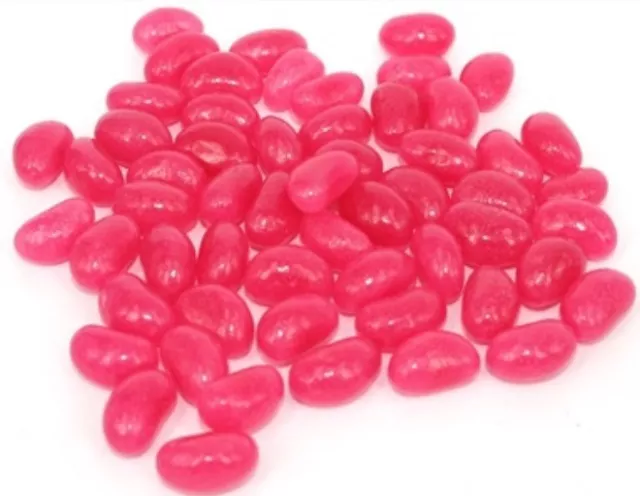 1kg PINK MINI JELLY BEANS BULK LOLLIES CANDY BUFFET WEDDING SWEETS PARTY