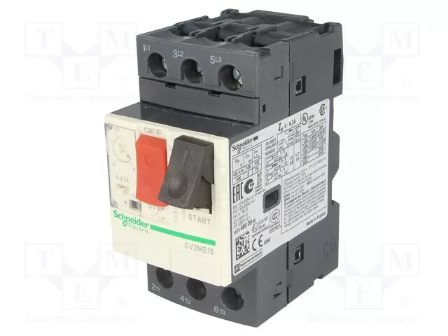 1 piece, Motor breaker GV2ME10 /E2UK