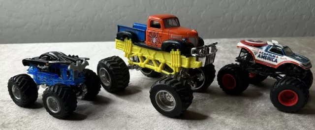 Captain America  & Batman Monster Jam Monster Truck + 1/24 Scale Spider-Man?