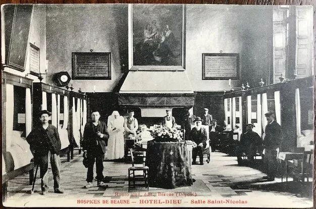 FRANCE~1900's  BEAUNE~Hospices de Beaune~HOTEL DIEU~Salle Saint-Nicolas ~