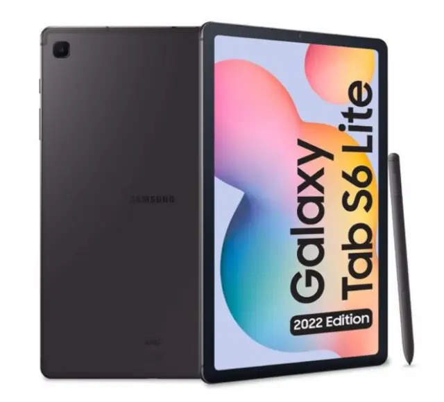 Samsung Galaxy Tab S6 Lite 10.4"  64GB  SM P-613  Android 13, Grey