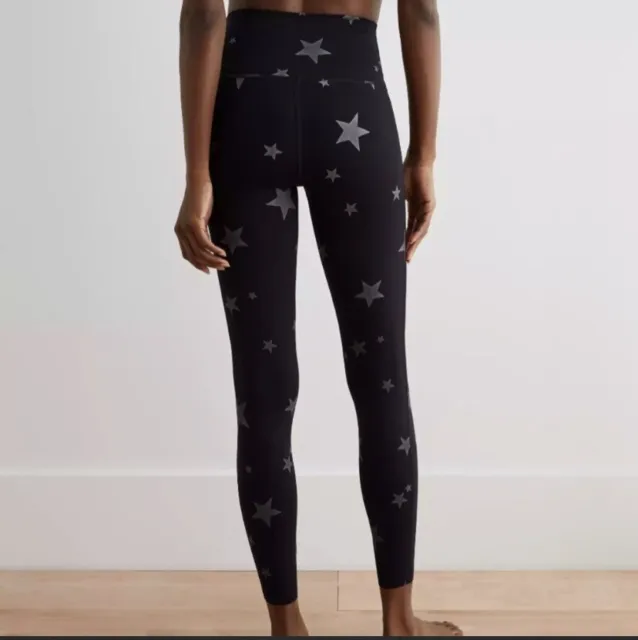 AERIE MOVE STAR print high waisted leggings black M £15.16