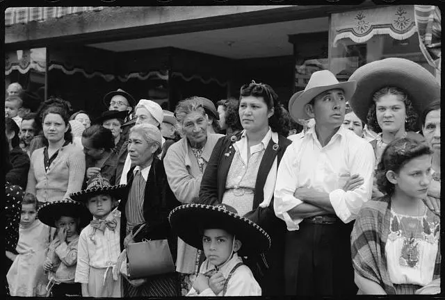 Charro Days Celebration,Brownsville,Texas,TX,Children's Parade,February 1942,18