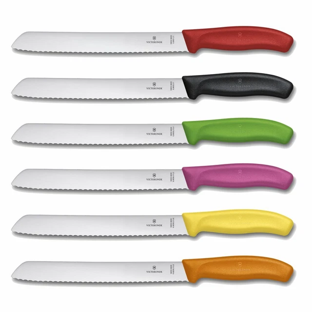 VICTORINOX Brotmesser Kuchenmesser Küchenmesser Messer mit Wellenschliff