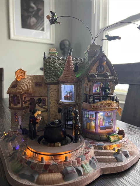 Lemax Witches Brew Haus AS IS Halloween Village Accessory