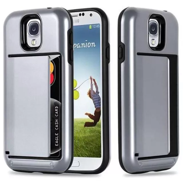 Hülle für Samsung Galaxy S4 Schutzhülle Hard Case Outdoor Hybrid Heavy Duty