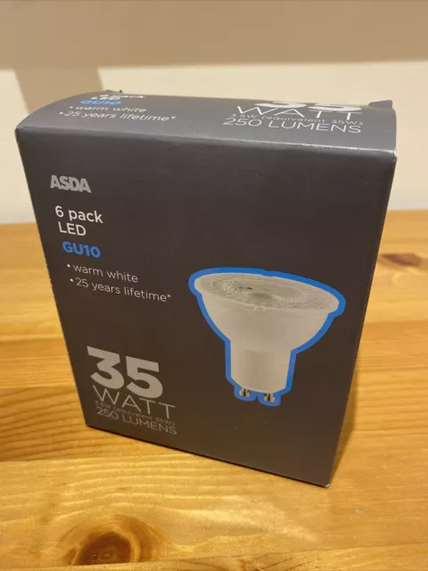Asda gu10 bulbs deals