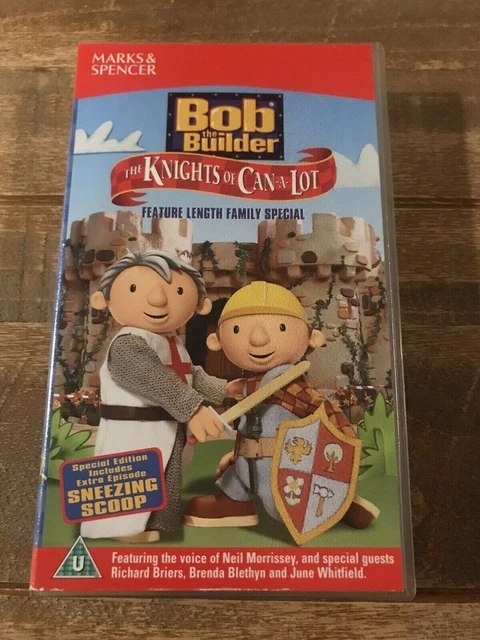 BOB THE BUILDER The Knights Of Can-A-Lot VHS Video £12.00 - PicClick UK