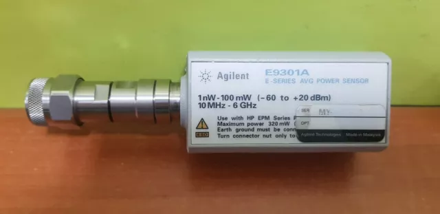 Agilent E9301A, 10 MHz to 6 GHz, Average Power Sensor -Broken -