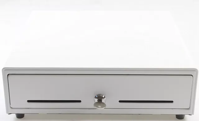 Metapace K-2 Cash Drawer - Kassenschublade weiß - Miniaturformat - 1x Schlüssel