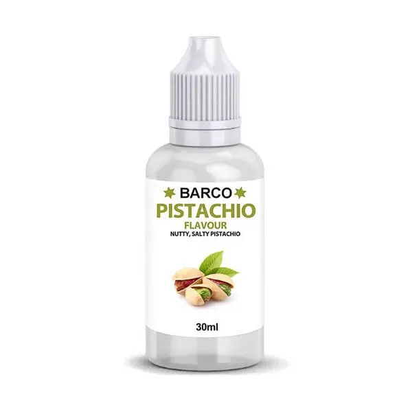 Food Flavours Pistachio 30mL Barco Cake Craft Flavouring Edible Fondant Decorate