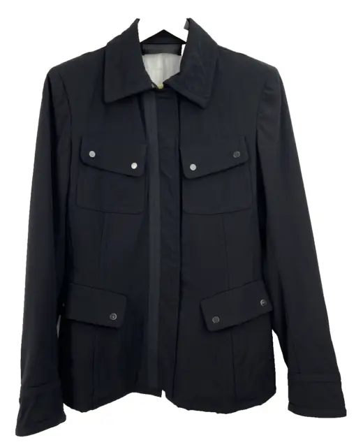 DKNY Donna Karan New York Womens Sz 6 Pure Virgen WOOL Military Blazer s Jacket