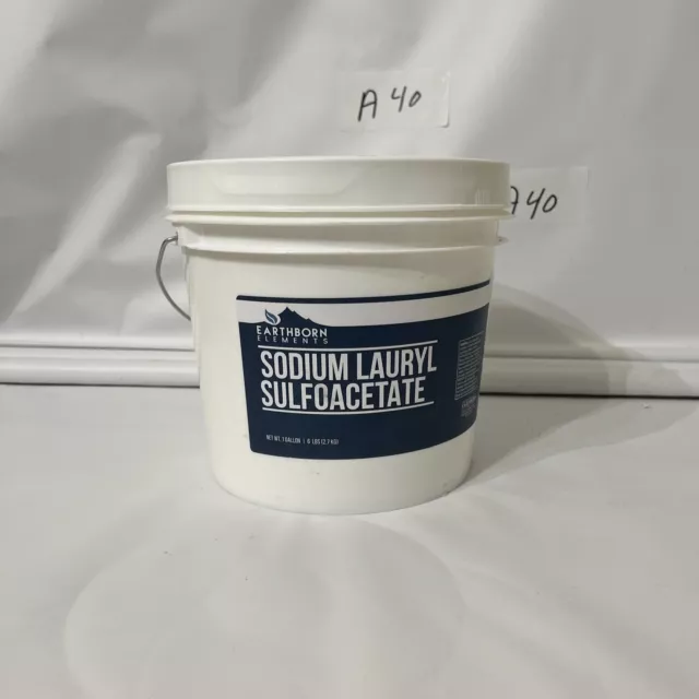 Bañera resellable con cuchara, baño de lauril sulfoacetato de sodio (SLSA) (6 libras)
