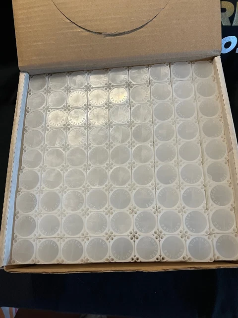 81 Quarter Coin Tubes