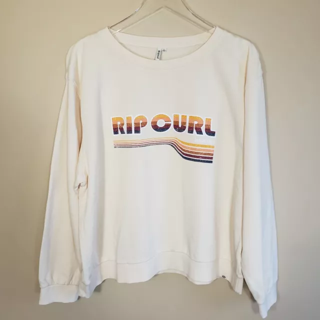 Rip Curl Pullover Women's Size Medium Golden Days Crew Neck Top NEW