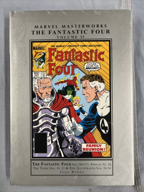 Marvel Masterworks FANTASTIC FOUR Volume #25 Hard Cover (2023) Global Ship