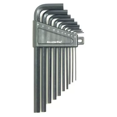 Metric Long Arm Hex Key Set (10 Piece) | Hand Tools by Allen-Pal