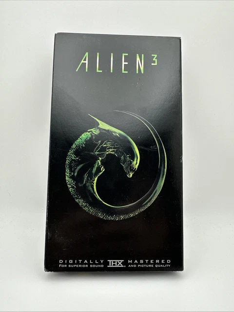 ALIEN 3 (VHS, 1992) Sigourney Weaver David Fincher THX Mastered OOP NOS ...