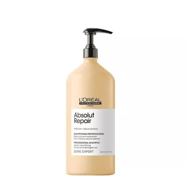 Loreal Pro Se Absolut Repair Gold Quinoa Shampoo 1500ml