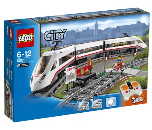 LEGO City ICE treno ad alta velocità 60051 Speed Passenger Train MISB NEW NUOVO