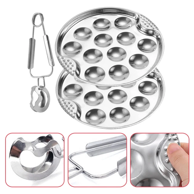 BLEX Tagliabiscotti In Acciaio Inox A Forma Di Lumaca - 1.5 X 7.3 X 5.5 Cm, Per Pasta Frolla, Quiche E Decorazioni - 2