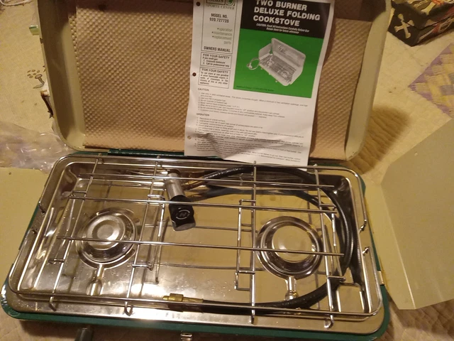 SEARS SIR EDMUND Hillary Single Burner Propane Tank Camping