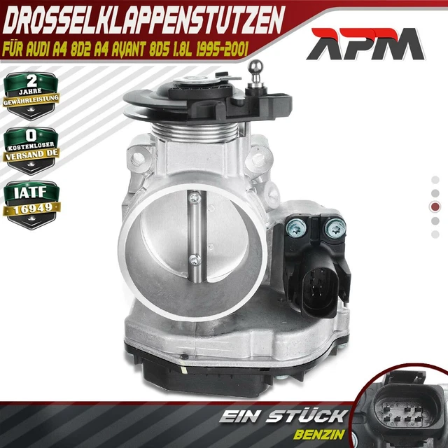 Drosselklappe Drosselklappenstutzen Audi A4 A6 VW Passat 1.6 1.8