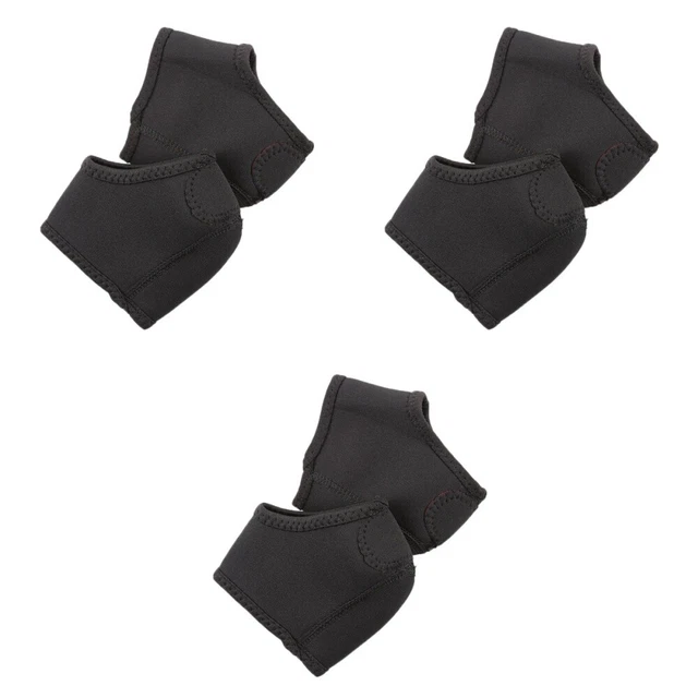 6 Pcs Heel Protector Neoprene Man Silicone Holder Plantar Fasciitis Inserts