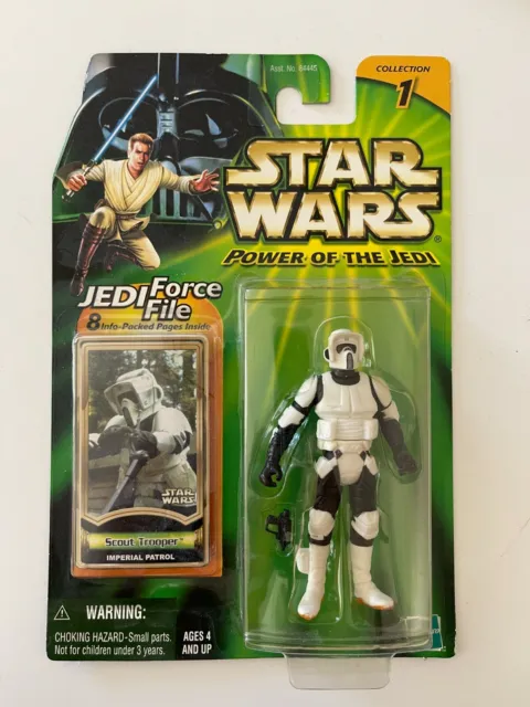 Hasbro Star Wars Power of The Jedi Collection #1 Scout Trooper
