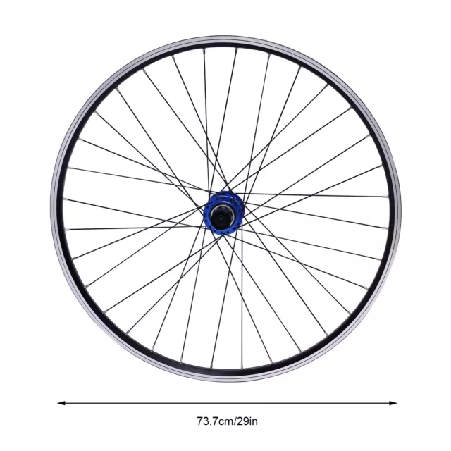 29 Inch Aluminum Alloy Rim MTB Bike Wheels Front+Rear for 7-12 Speed Cassettes