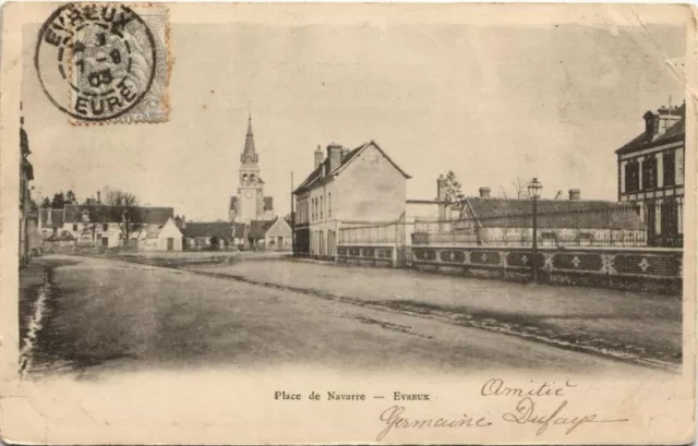 CPA ÉVREUX-Place de Navarre (28931)