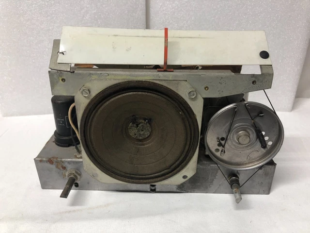 Rare Antique Bendix Model 55P3U Tube Radio Chassis For Parts Or Repair