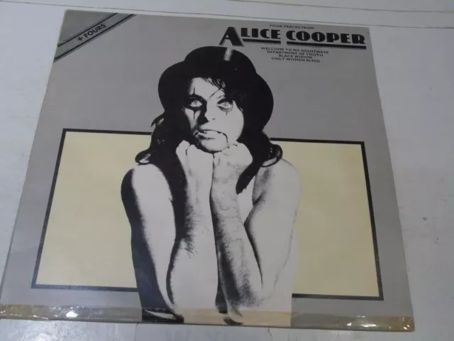 ALICE COOPER - Four Tracks From - 1977 UK 4-track 12" Vinyl Single EP