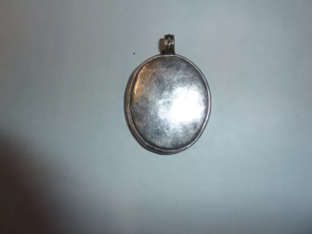 superbe pendentif reliquaire indien de Ganesh en argent,pièce unique, trés rare! 2