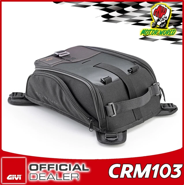 Borsa Serbatoio Givi EA138 6LT Universale - Per Moto, Con Tasche E Copertina Antipioggia - Foto 12
