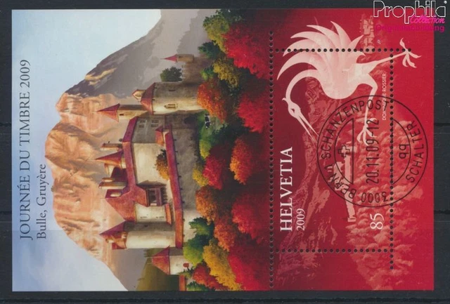 Suisse Bloc 45 oblitéré 2009 Jour le Timbre (9865099