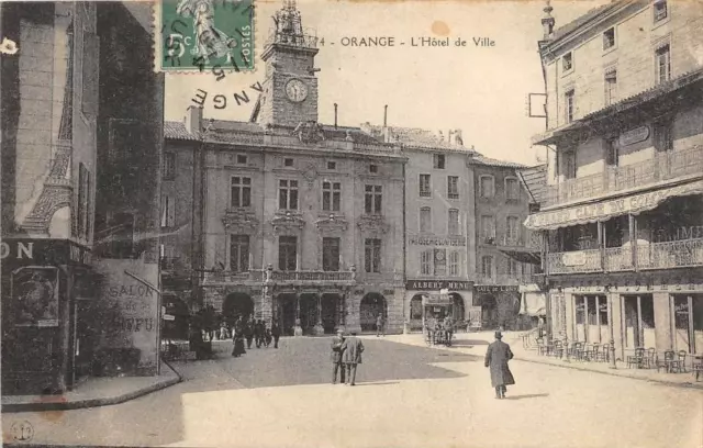 Cpa 84 Orange L' Hotel De Ville