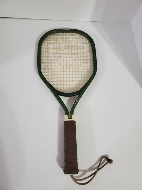 VINTAGE WILSON PAYOFF Metal Racket Green Made in USA Very Rare $55.99 ...