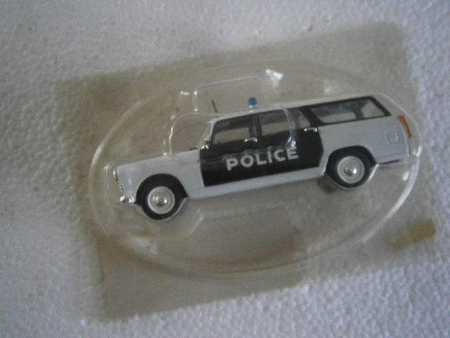 VOITURE MINIATURE PEUGEOT 404 BREAK POLICE NOREV 1/43 - 1:43eme