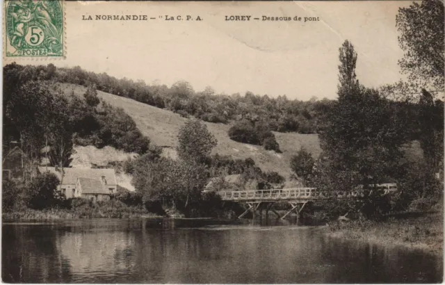 CPA La Normandie - Lorey - Bridge Underbody (160028)