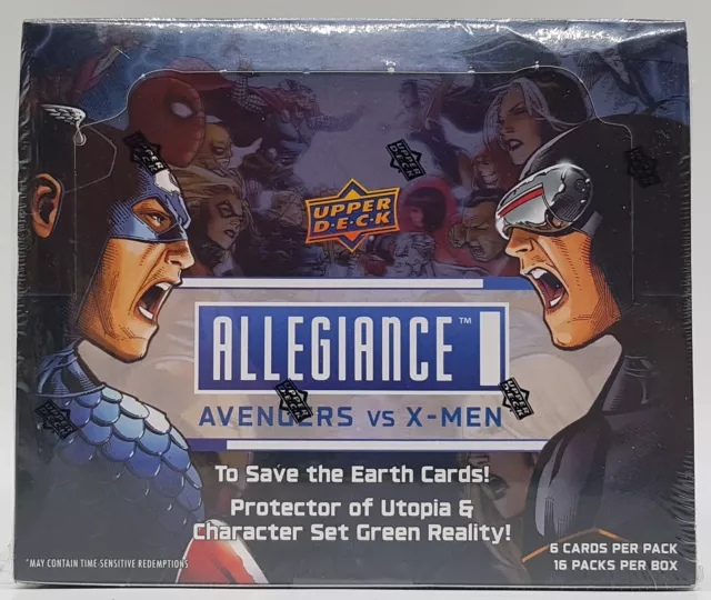 Marvel Allegiance: Avengers Vs x-Men Hobby Box Upper Deck 2023