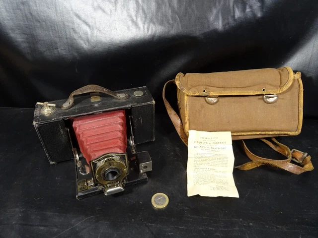 appareil photo KODAK n° 2 folding pocket brownie model B de 1907