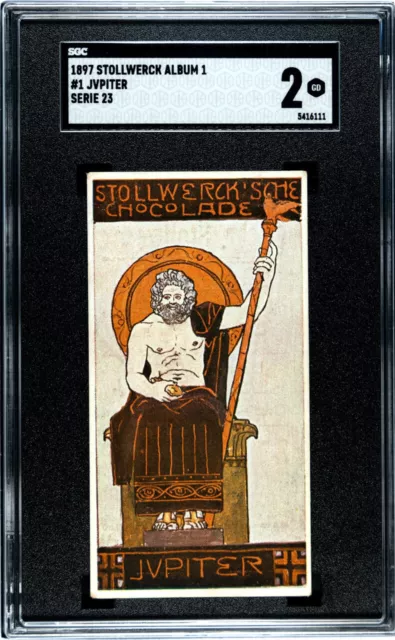 1897 Stollwerck Chocolate Jvpiter (Jupiter) #1 Album 1 Serie 23 SGC 2