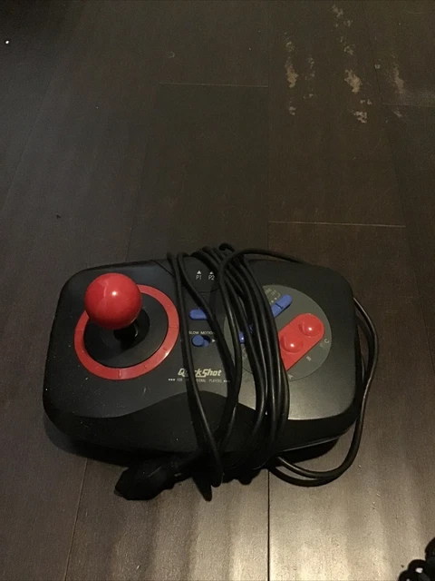 Quick Shot QS-128N Arcade Joystick Controller NES Nintendo, Working