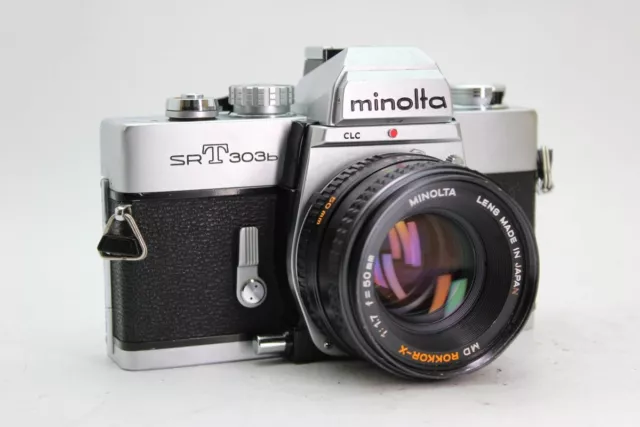 Minolta srT 303b + 50mm f1.7